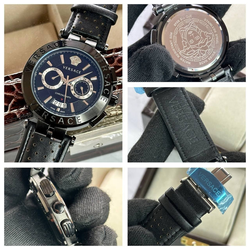 Versace Bicompax Chronograph Men's Watch