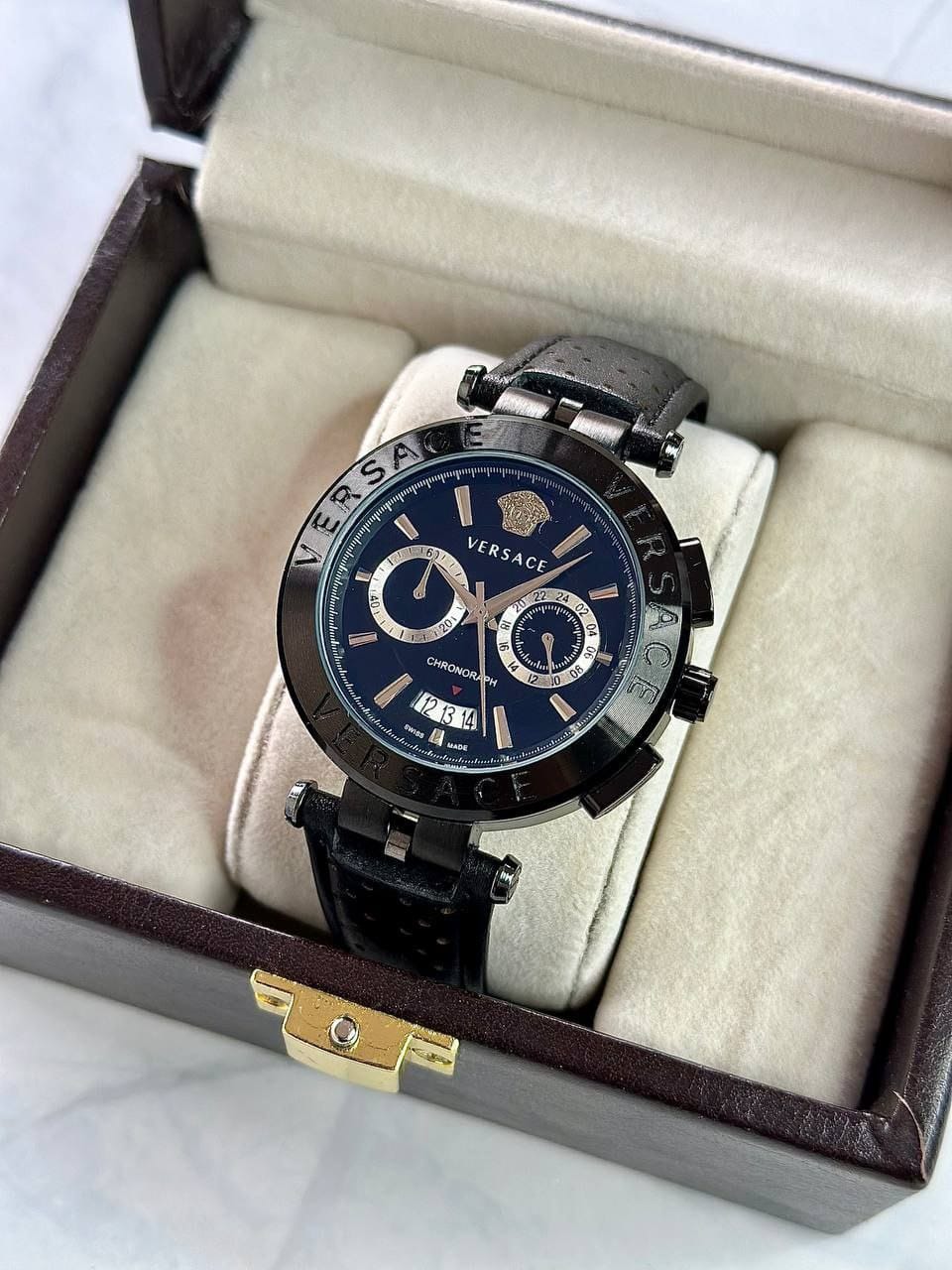 Versace Bicompax Chronograph Men's Watch