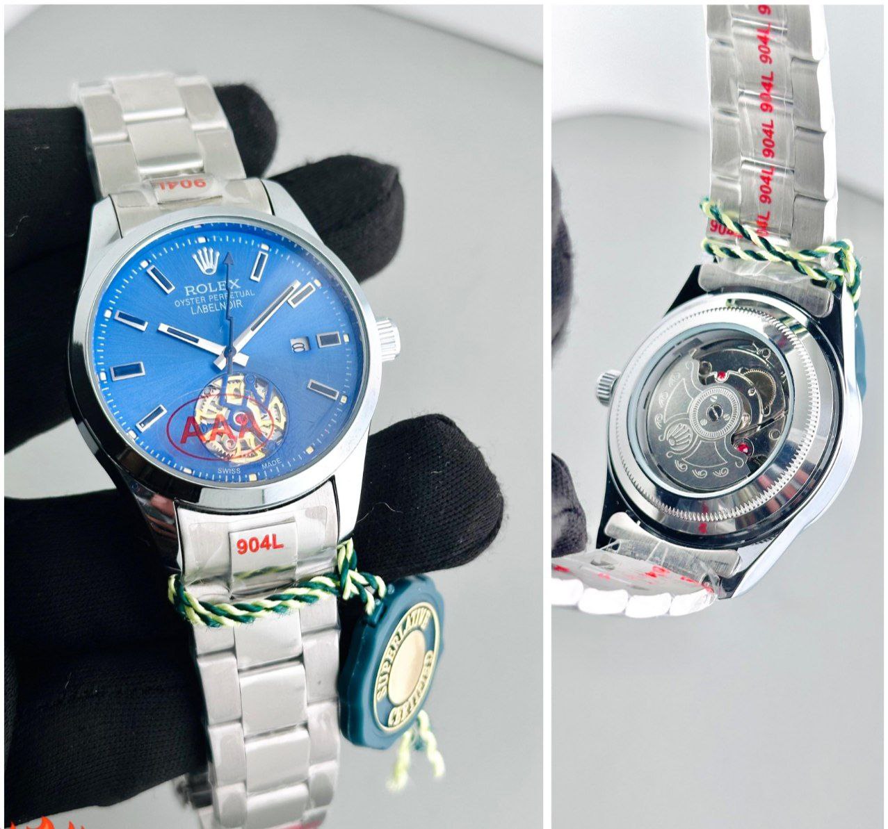 Rolex Oyster Perpetual Label Noir.