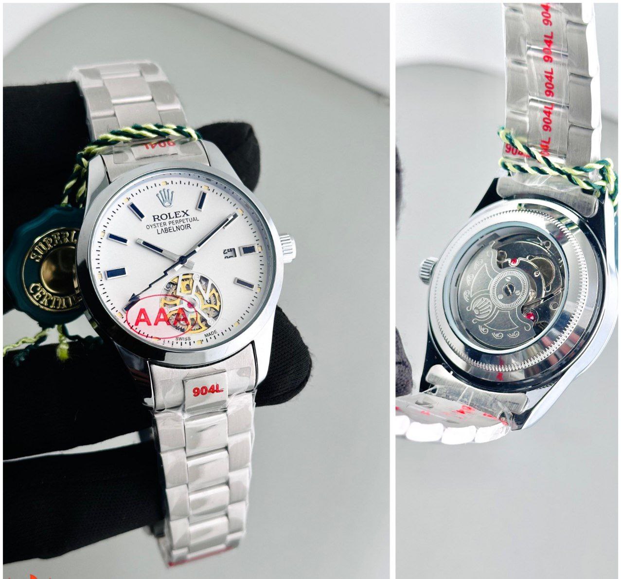 Rolex Oyster Perpetual Label Noir.