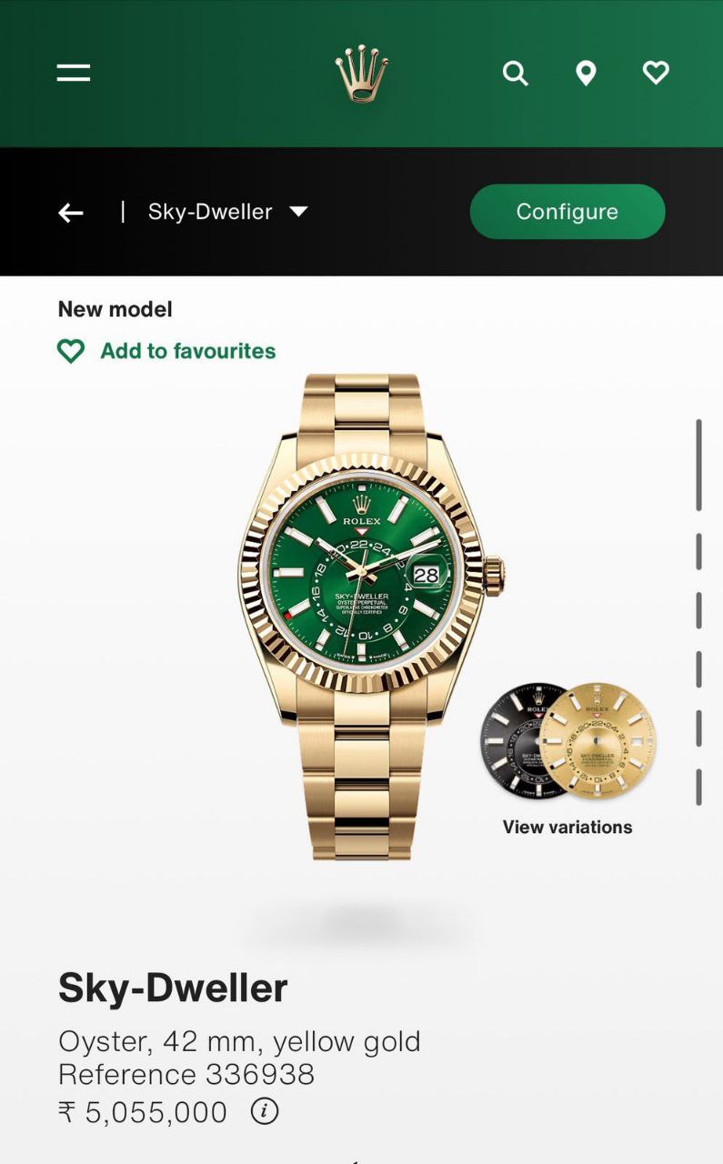 ROLEX SKY-DWELLER ORIGINAL