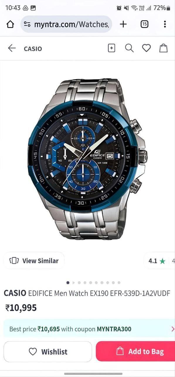 Casio Edifice EFR-539
